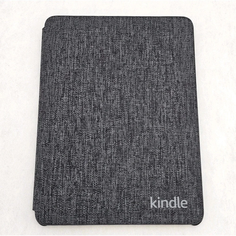 NIOB Amazon Fabric Cover Black 12th Gen Kindle Paperwhite & 1st Gen Colorsoft